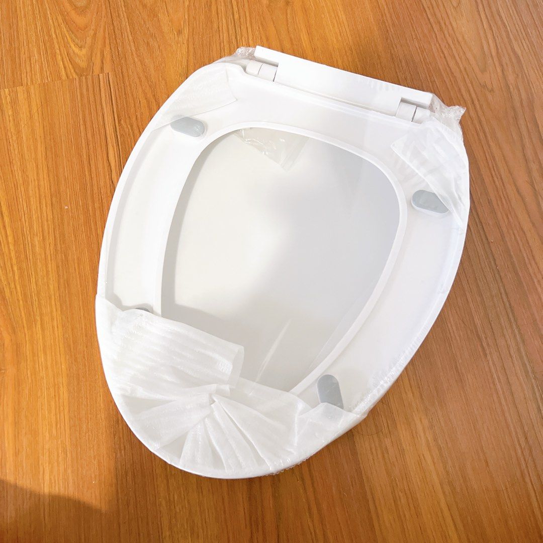 Toilet bowl cover (V shape), Furniture & Home Living, Bathroom
