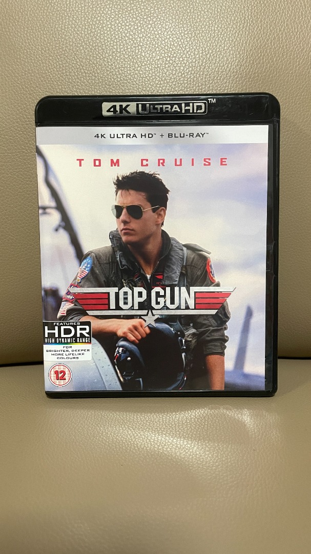 TOP GUN 1986 4K ULTRA HD BLURAY (UK), Hobbies & Toys, Music & Media