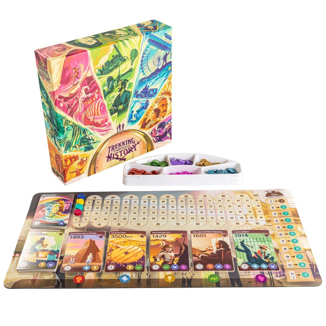Trekking Through History Board Game, Hobbies & Toys, Toys & Games on