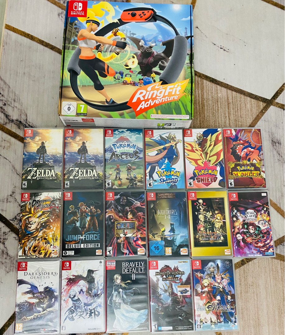 USED NINTENDO SWITCH GAMES, Video Gaming, Video Games, Nintendo on