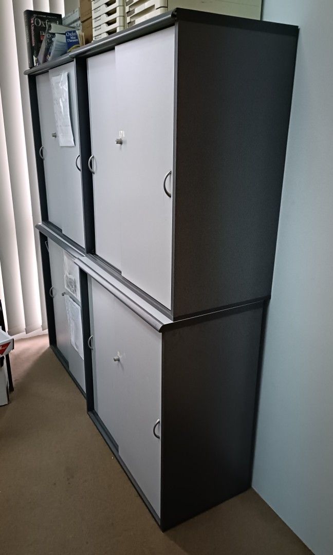 Used Shelves with locks and keys, Furniture & Home Living, Furniture