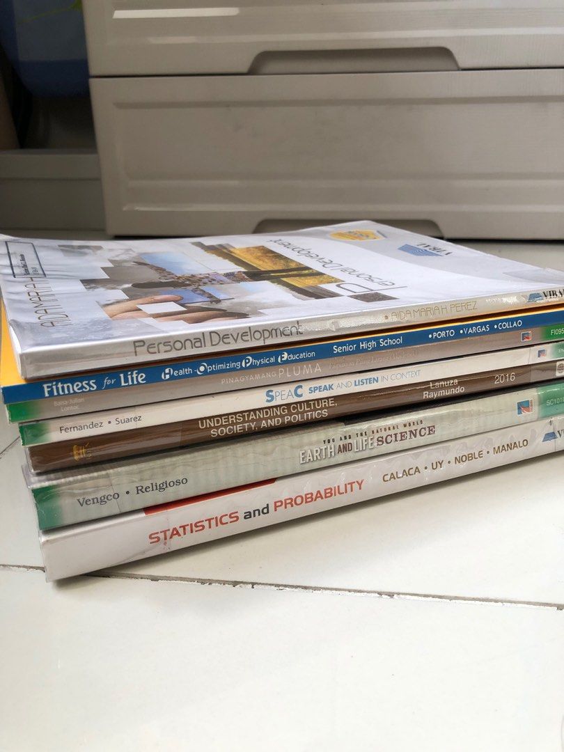 Ust Books UST SHS (Grade 11 or 12) Books | Take all 7 Books on Carousell