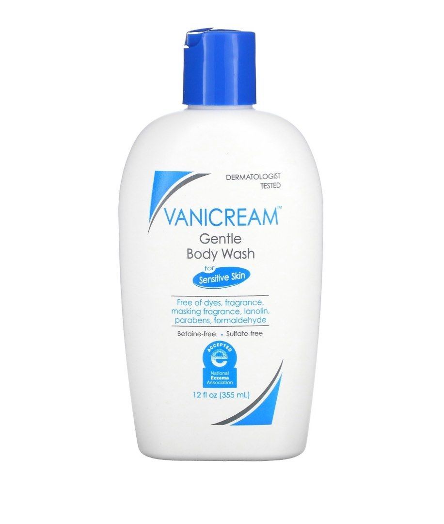 Vanicream Gentle Body Wash fragrancefree 355ml, Beauty & Personal Care