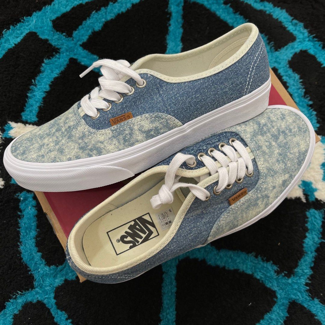 VANS AUTHENTIC DENIM MULTI Men s Fashion Footwear Sneakers on