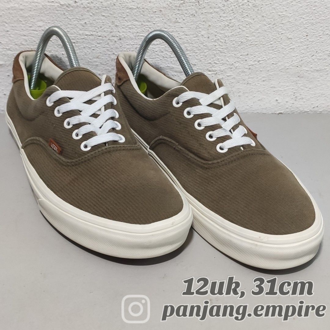 Vans Era 59 Dusty Olive 12uk Men s Fashion Footwear Sneakers on