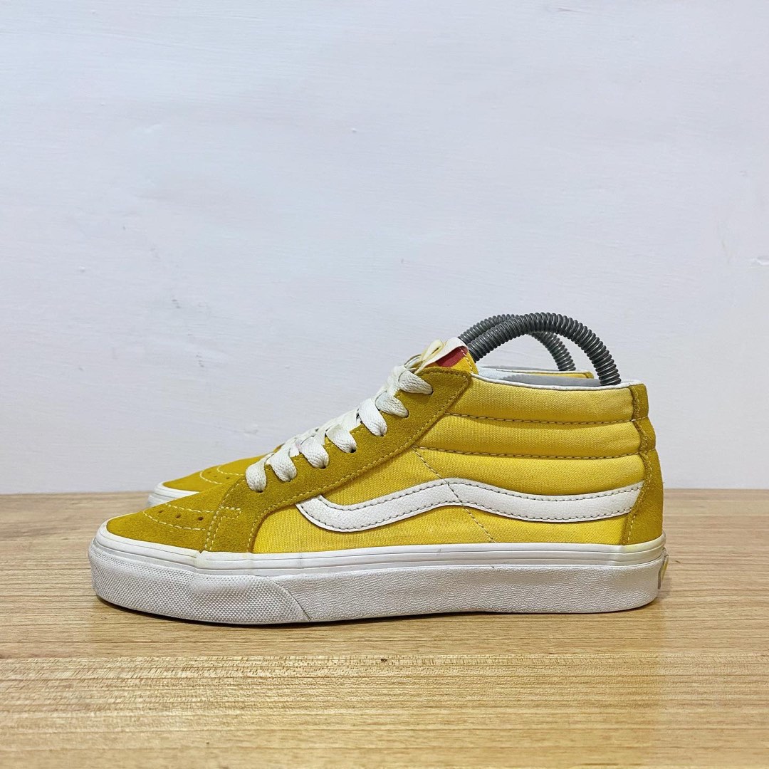 Vans sale mid yellow