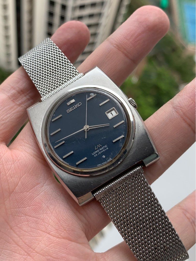 Seiko lord matic square deals
