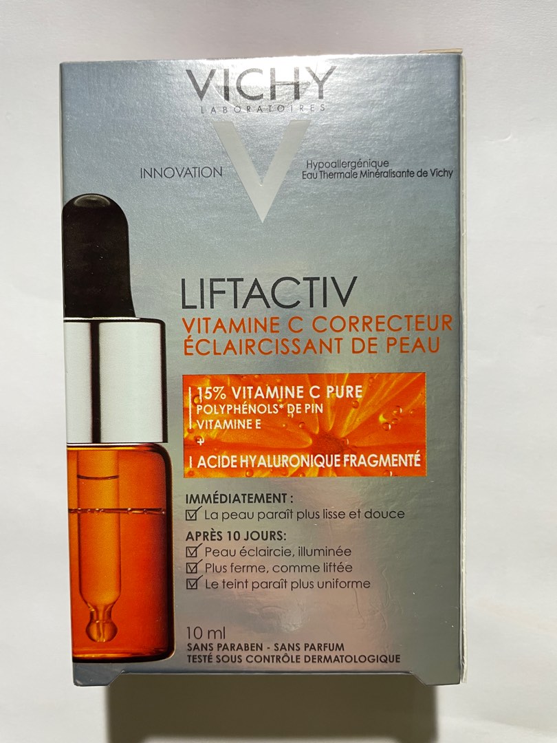 VICHY VITAMIN C, 美容＆化妝品, 健康及美容 皮膚護理, 面部 面部護理 Carousell