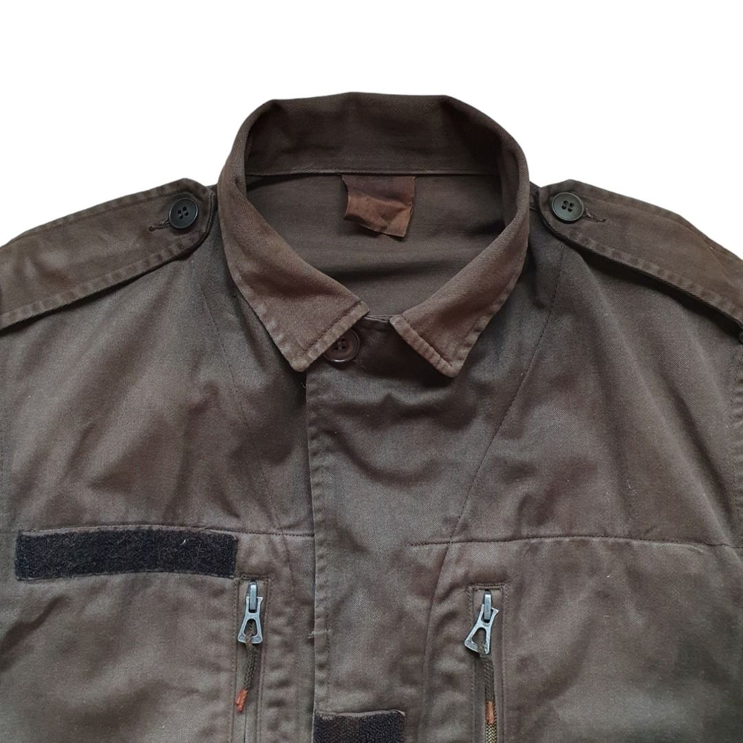 Vintage 80s Vetifler Flers French Army Jacket, Men's Fashion, Coats ...