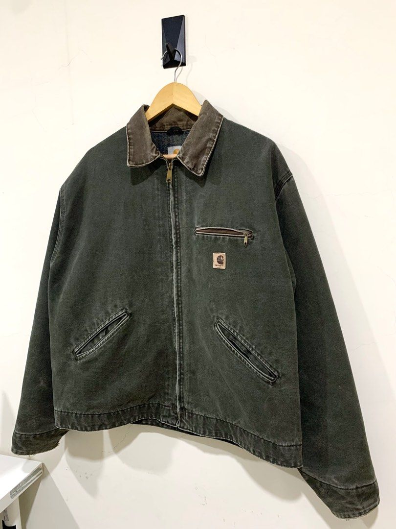 Vintage Faded Carhartt J97 MOS Detroit Jacket 復古底特律夾克, 他的