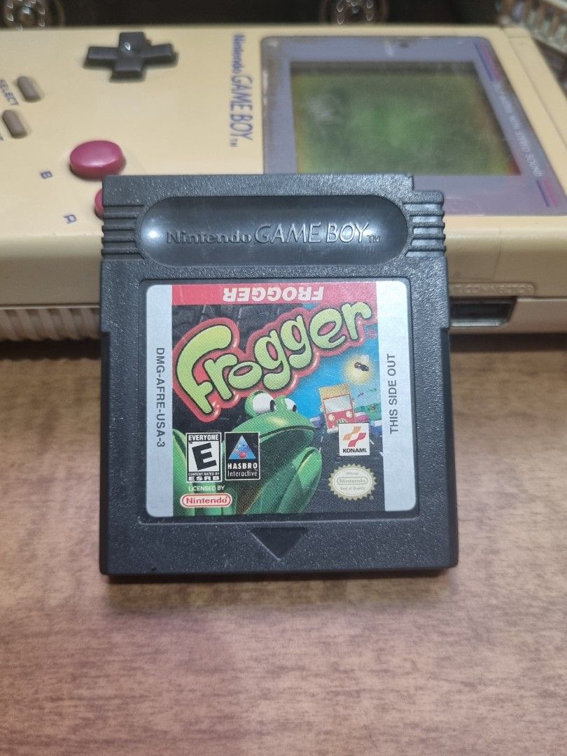 Vintage gameboy game Frogger, Video Gaming, Video Games, Nintendo on