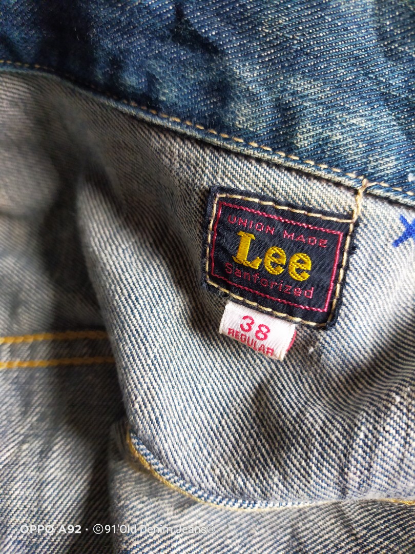 Vintage Jacket Lee riders, Men's Fashion, Bottoms, Jeans on Carousell