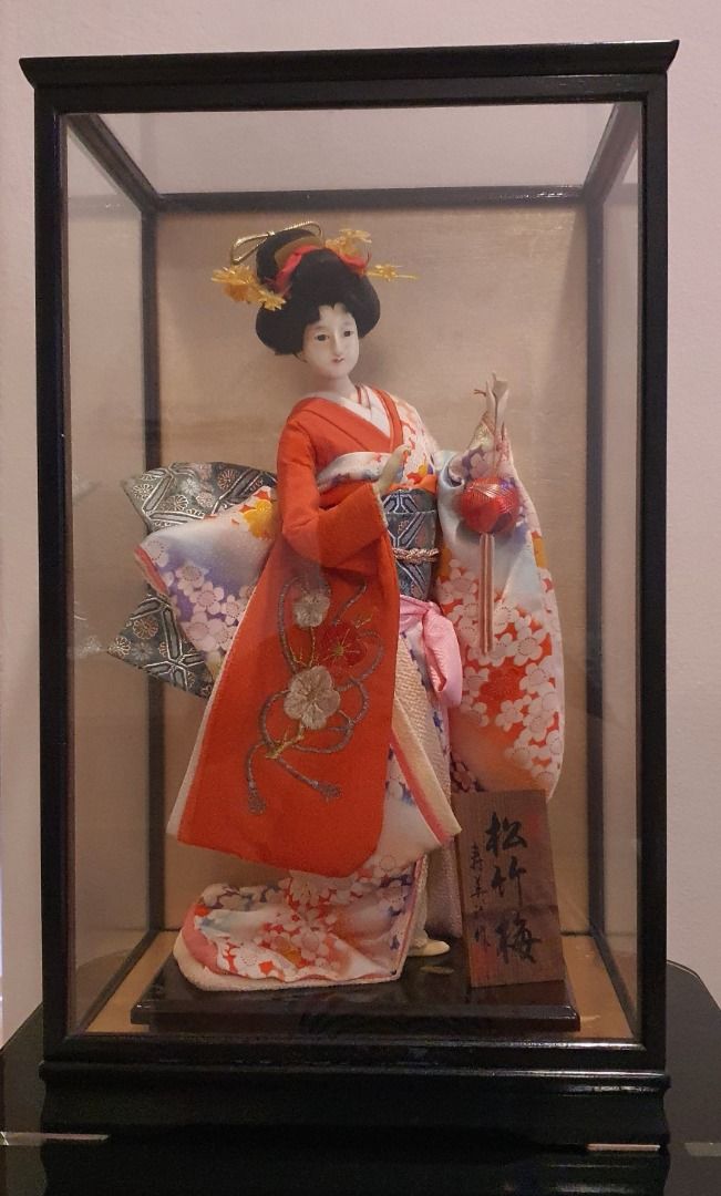 Vintage Japanese Doll with Case, Hobbies & Toys, Memorabilia & Collectibles, Vintage