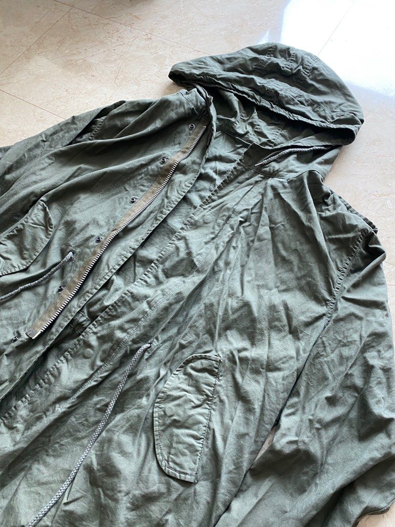 military リメイクremake Salvage Parka