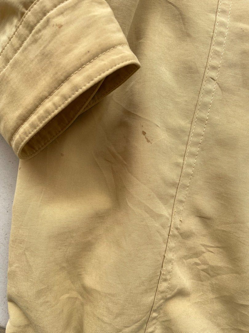 Vintage YSL Mustard Harrington Jacket, Men's Fashion, Coats, Jackets