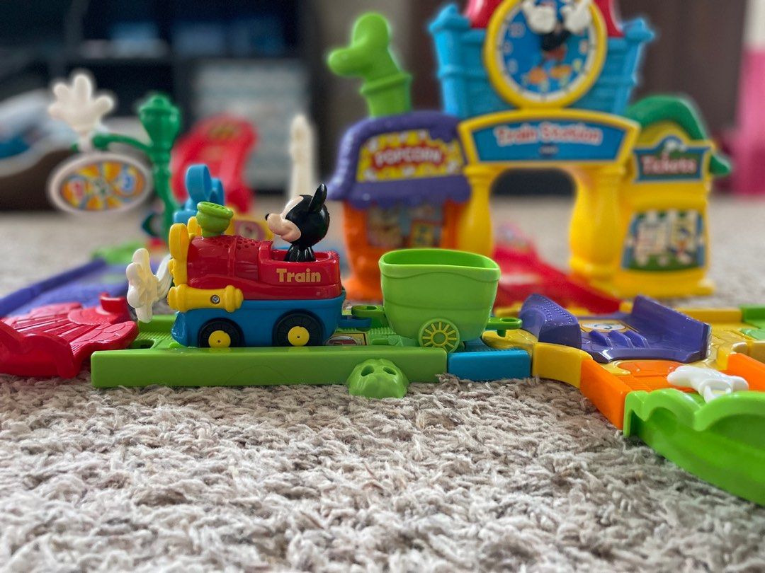 Vtech mickey mouse train on sale