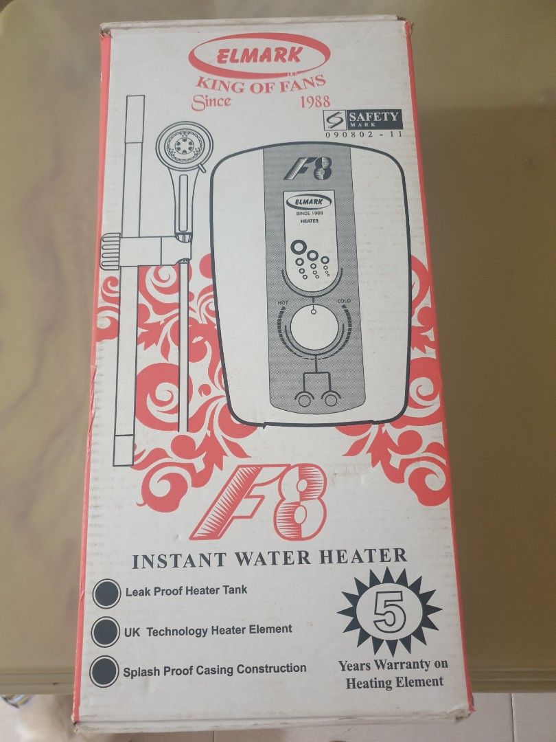 Water Heater ( Elmark ), TV & Home Appliances, Water Heater & Instant