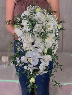 Wedding bridal flower bouquet