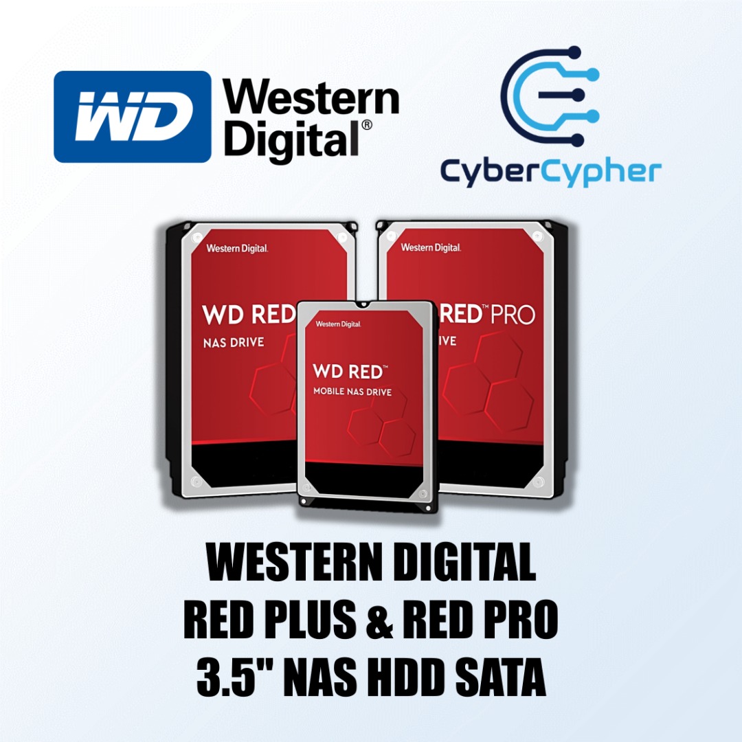 Western Digital Red Plus  Red Pro 3.5