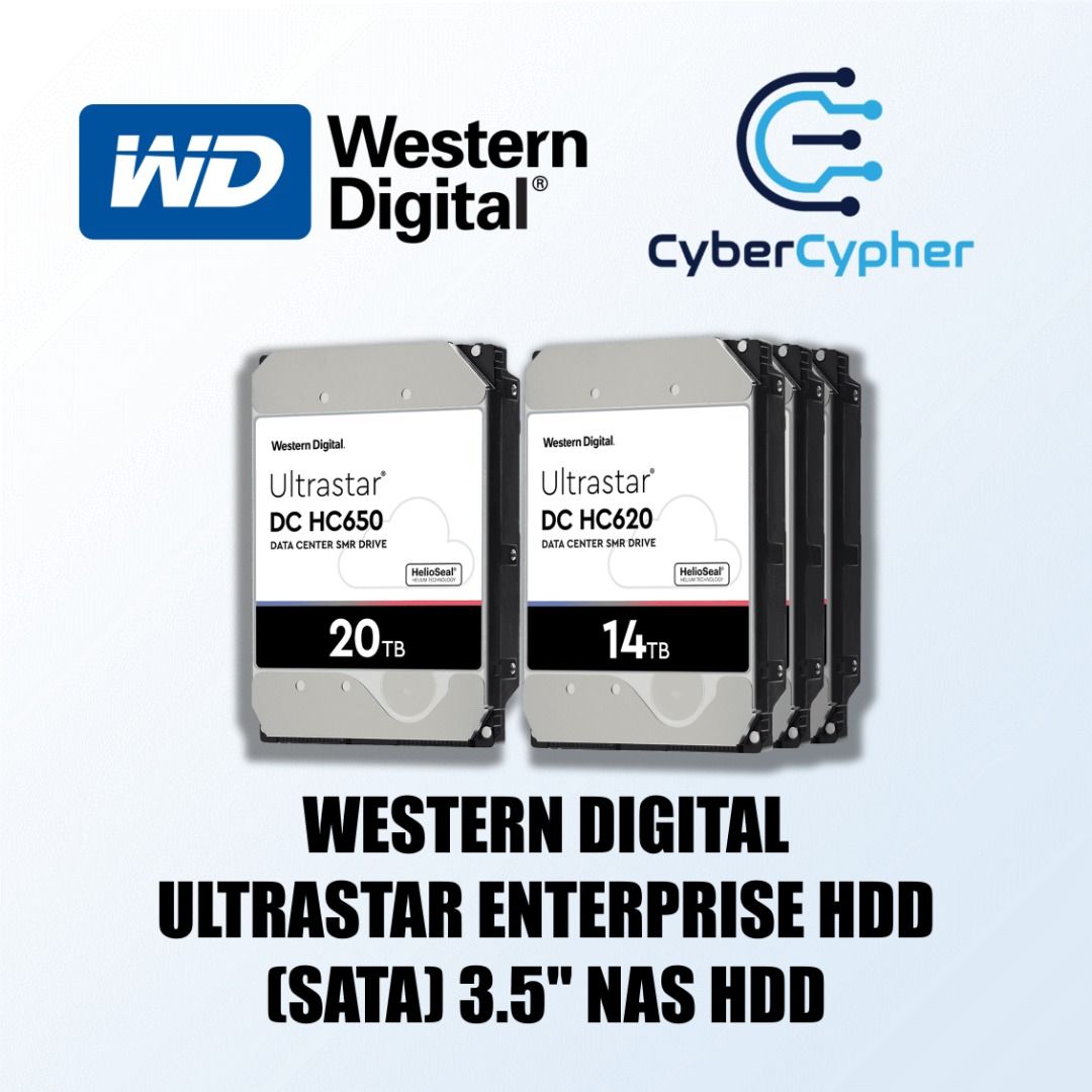 Western Digital ULTRASTAR Enterprise HDD (SATA) 3.5