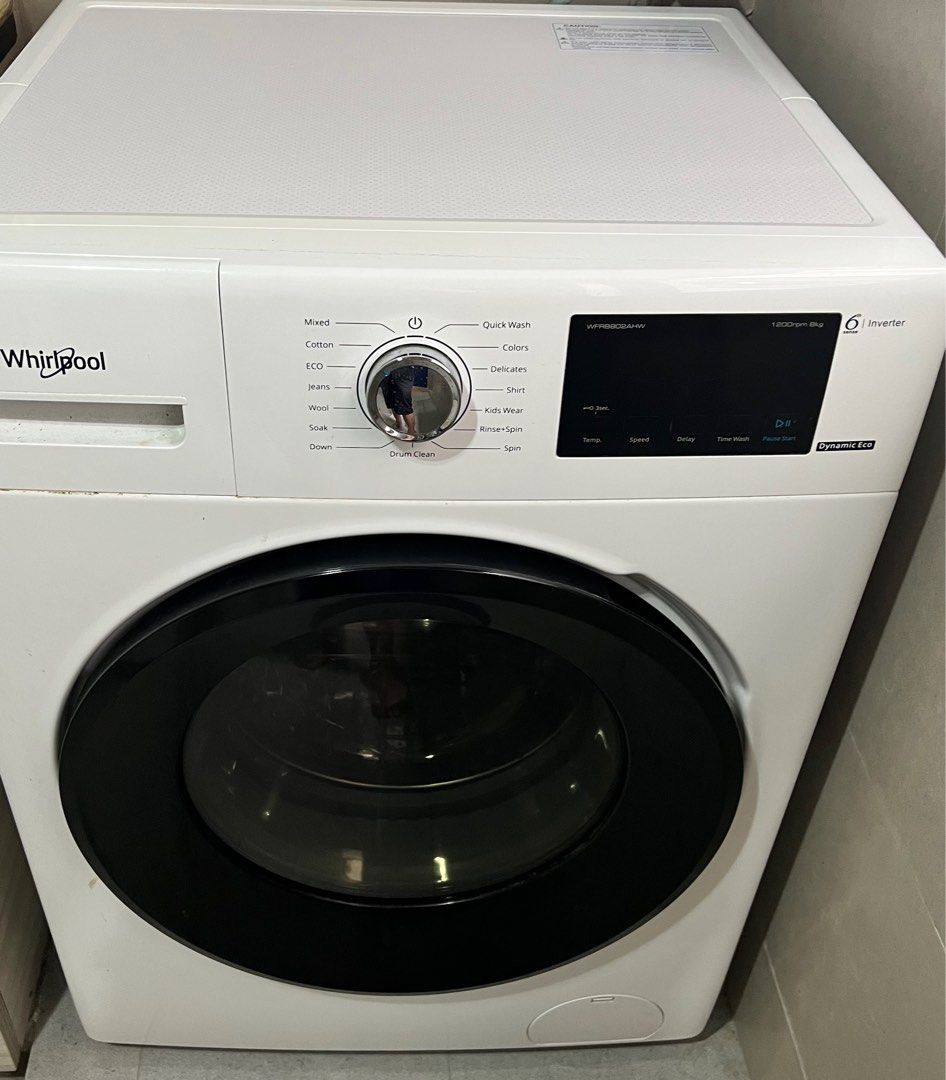 Whirlpool front load washer inverter, TV & Home Appliances, Washing