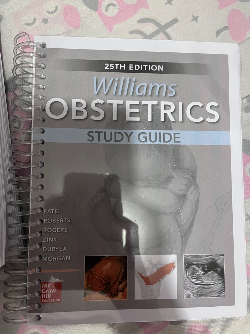 Williams Obstetrics Study Guide on Carousell Williams Obstetrics Study Guide on Carousell