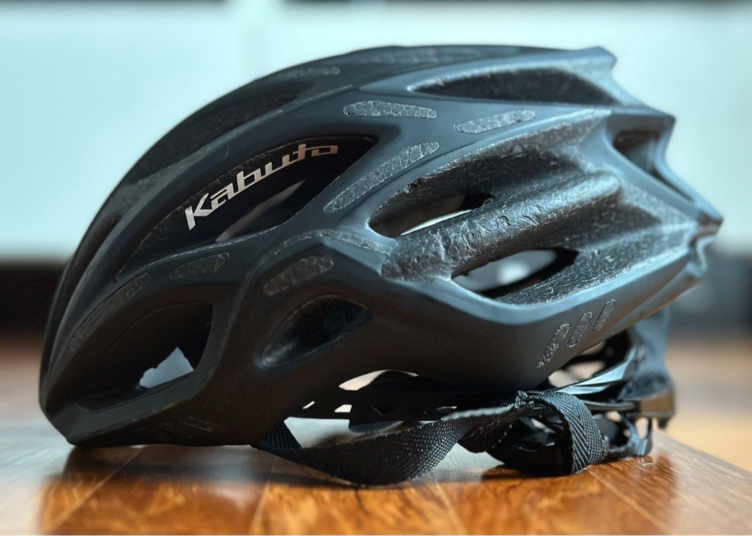 WTS used OGK Kabuto Flair Helmet black Matt size S M Sports