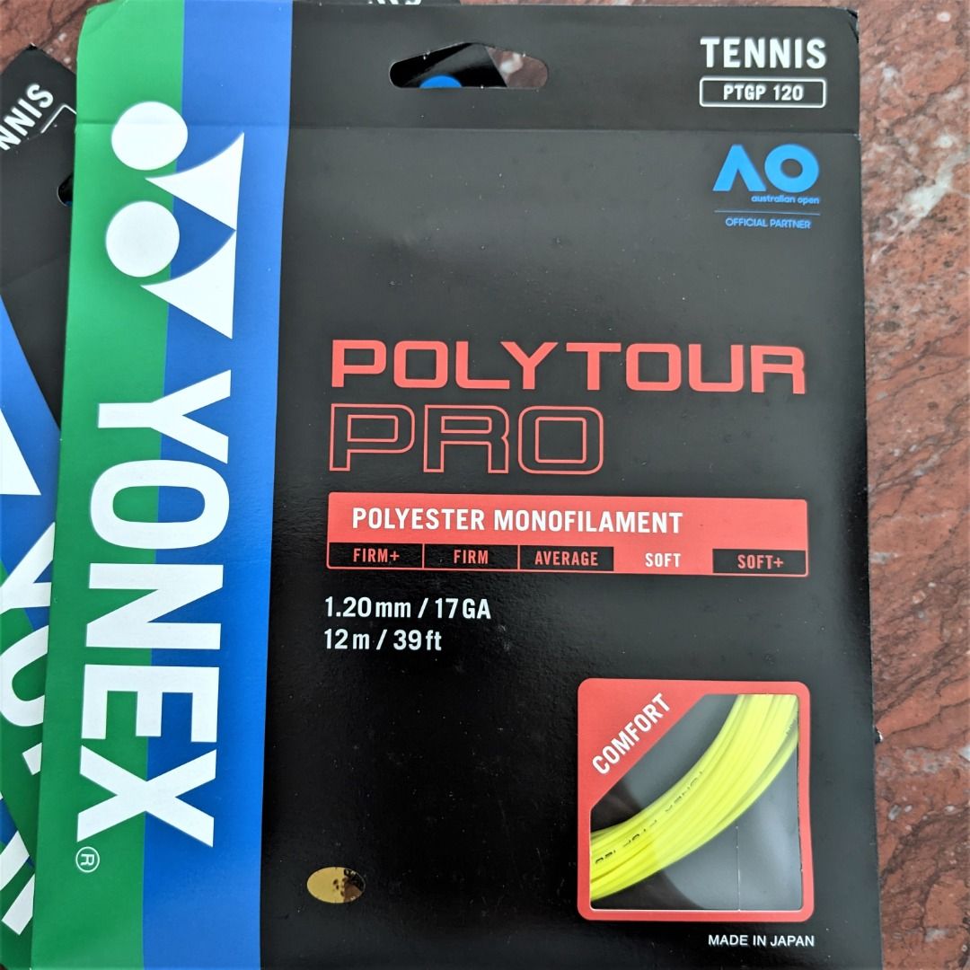 Yonex Poly Tour Pro 17-Gauge 1.20mm Australian Open Official