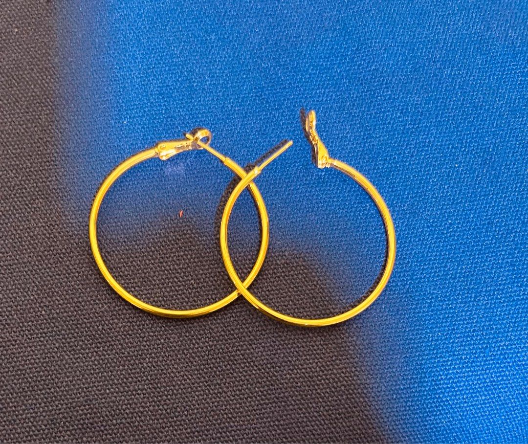 Gold plated sales fashion earrings