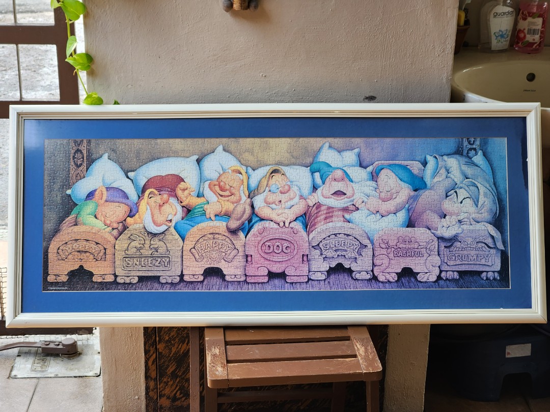 7 Dwarfs, Furniture & Home Living, Home Decor, Frames & Pictures on