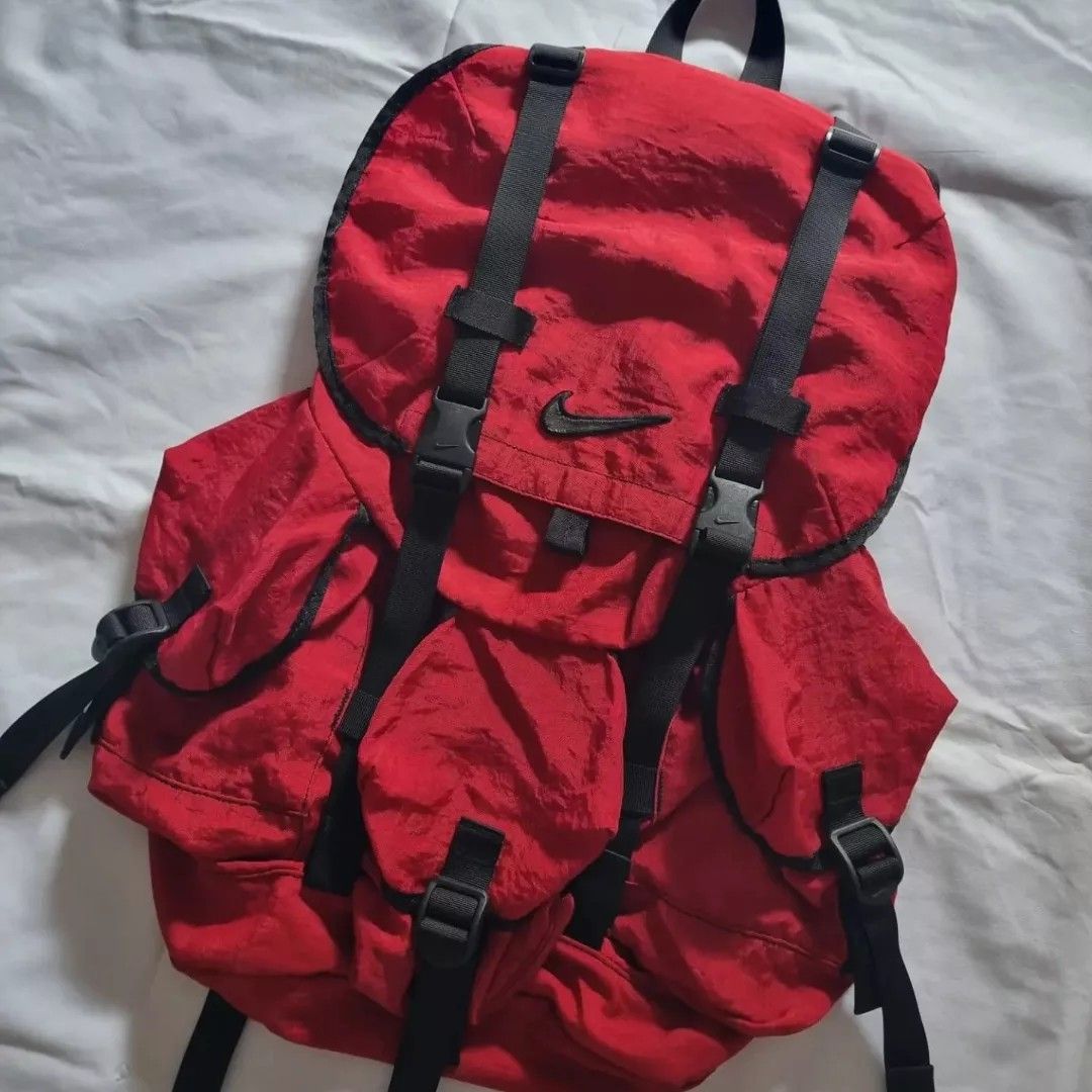 1990s NIKE Nylon Parachute Backpack