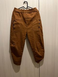日本 棕色長褲