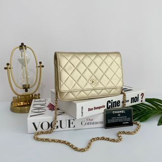 Chanel 19 Wallet on Chain WOC Lambskin Caramel – THE PURSE AFFAIR