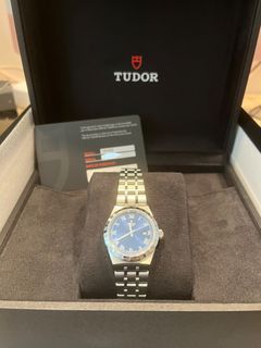 *** FIRESALE***BNIB TUDOR ROYAL (Ref: 28300) - Ladies 28mm Blue dial