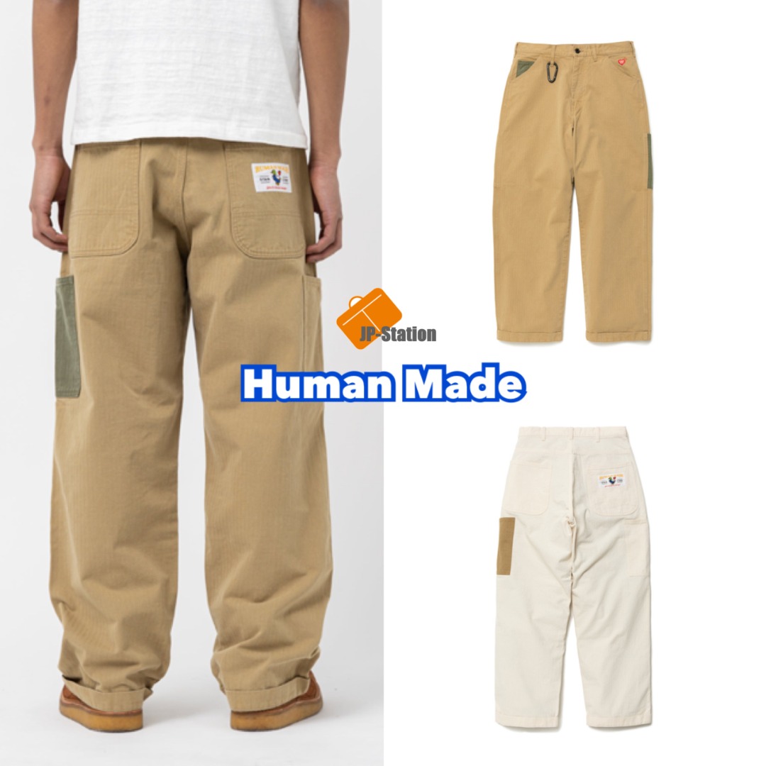 日本代購Human Made 🇯🇵 本週新作HERRINGBONE PAINTER PANTS 長褲