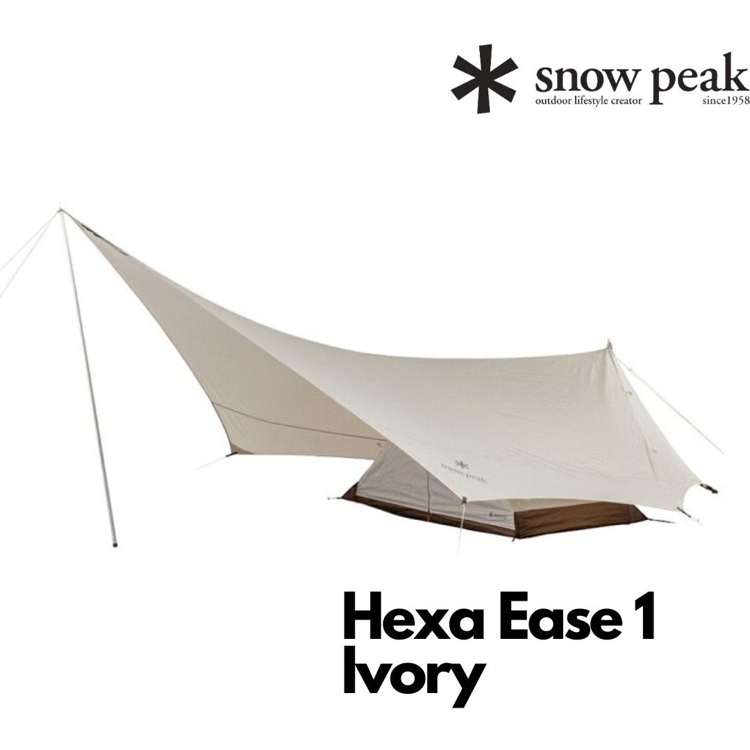 🇯🇵日本代購snow peak Hexa Ease 1 Ivory SDI101IVUS snow peak天幕