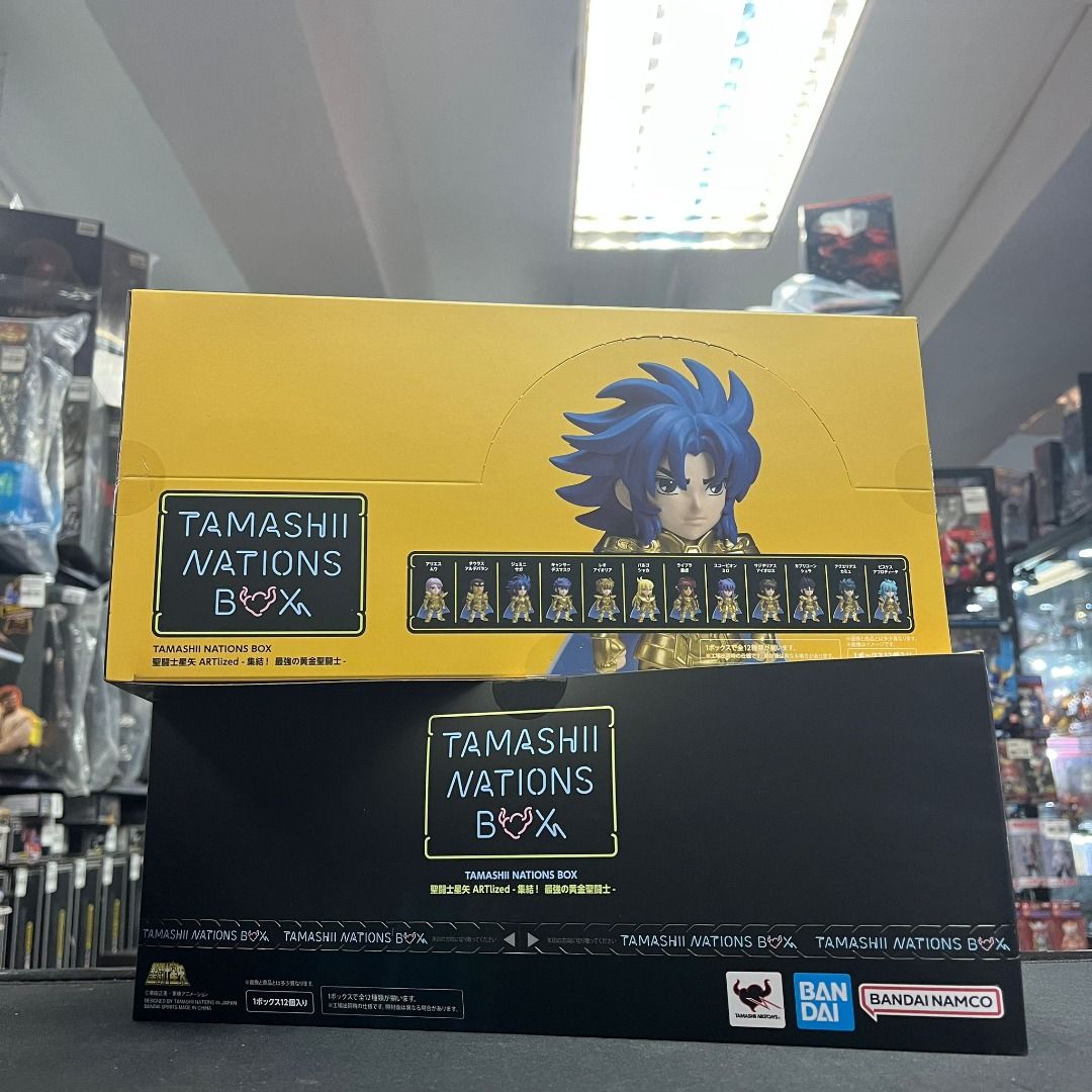 聖闘士星矢- TAMASHII NATIONS BOX 聖闘士星矢-集結！ 最強之黄金聖