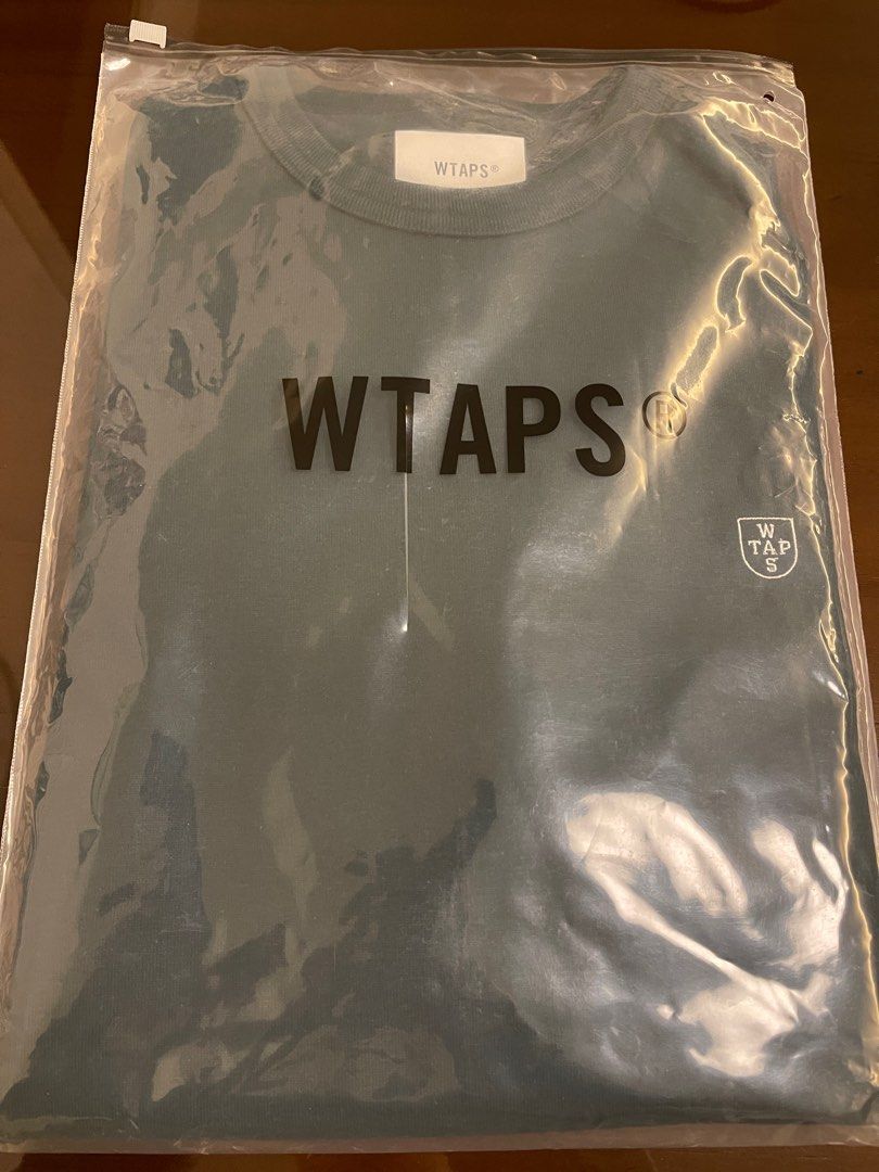 全新WTAPS AII 03 L/S T-Shirt Navy Size 03, 男裝, 上身及套裝, T