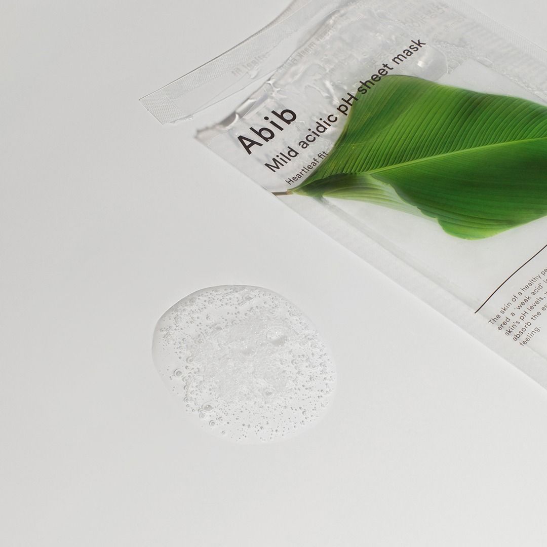 [Abib] Mild acidic pH sheet mask Heartleaf Fit, Beauty & Personal Care