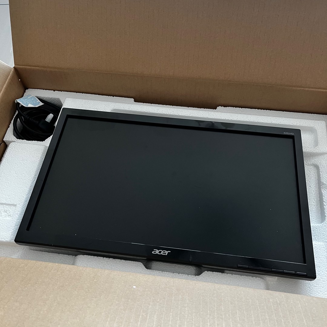 Acer K202HQL abi Monitor (19.5"), Computers & Tech, Parts & Accessories ...