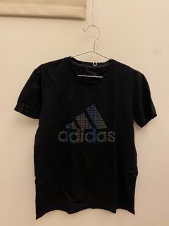 adidas 短袖 T恤 黑 M