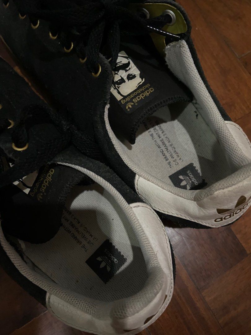 Adidas Stan Smith Black Suede Men s Fashion Footwear Sneakers