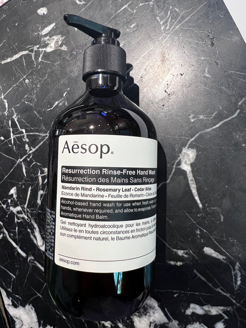 Aesop Resurrection Rinse free Hand wash 500ml, 美容＆化妝品, 沐浴＆身體護理, 沐浴及身體護理 ...