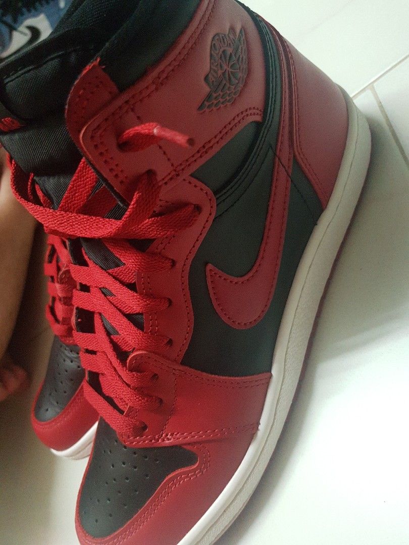 AIR JORDAN 1 85 VARSITY RED Men s Fashion Footwear Sneakers on