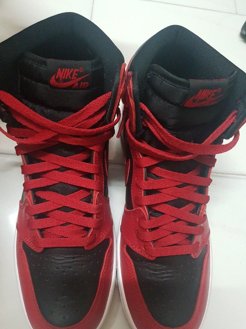 AIR JORDAN 1 85 VARSITY RED Men s Fashion Footwear Sneakers on