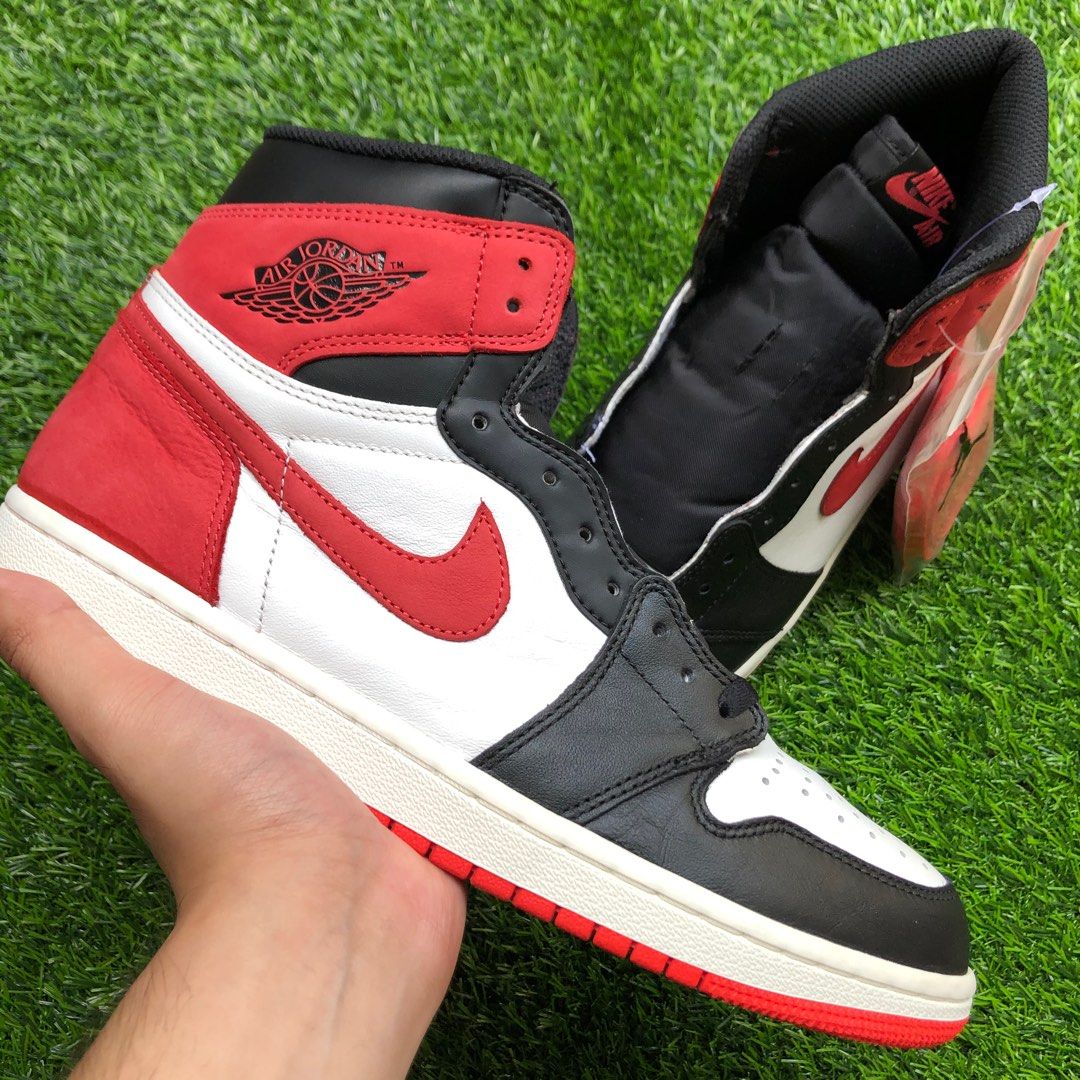 Jordan 1 retro track top red