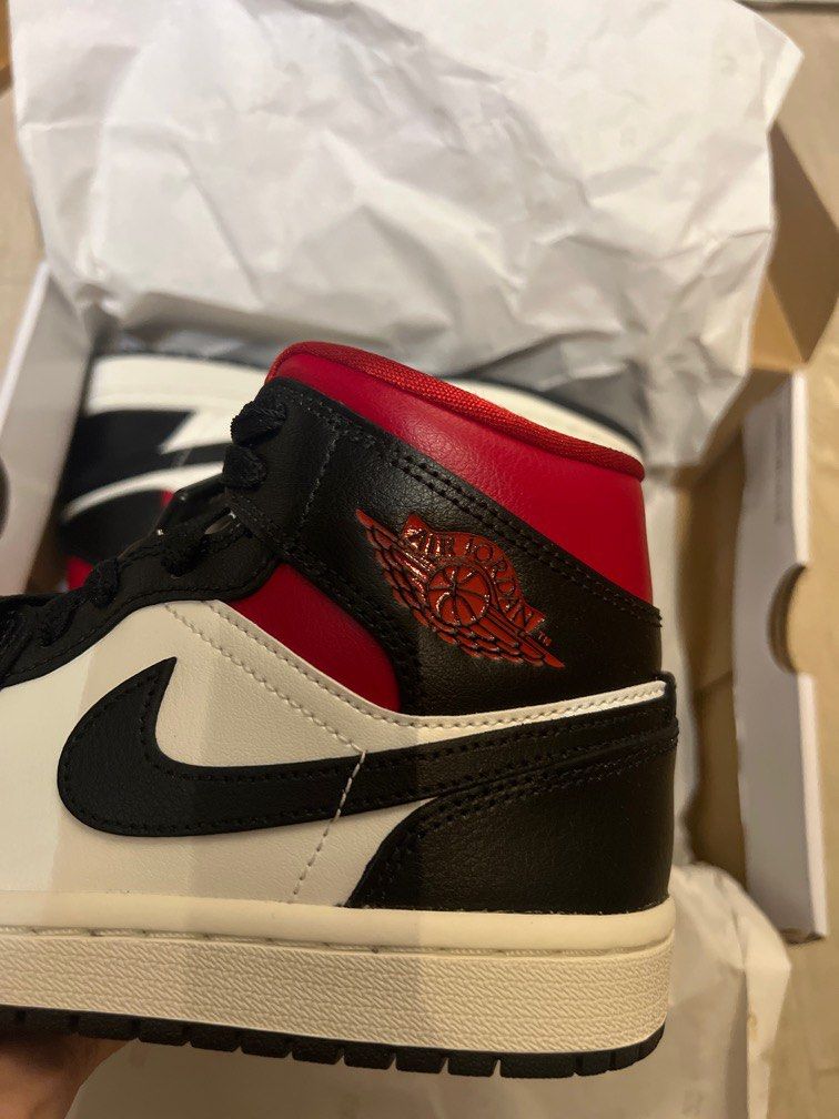 Air jordan 1 black sail discount