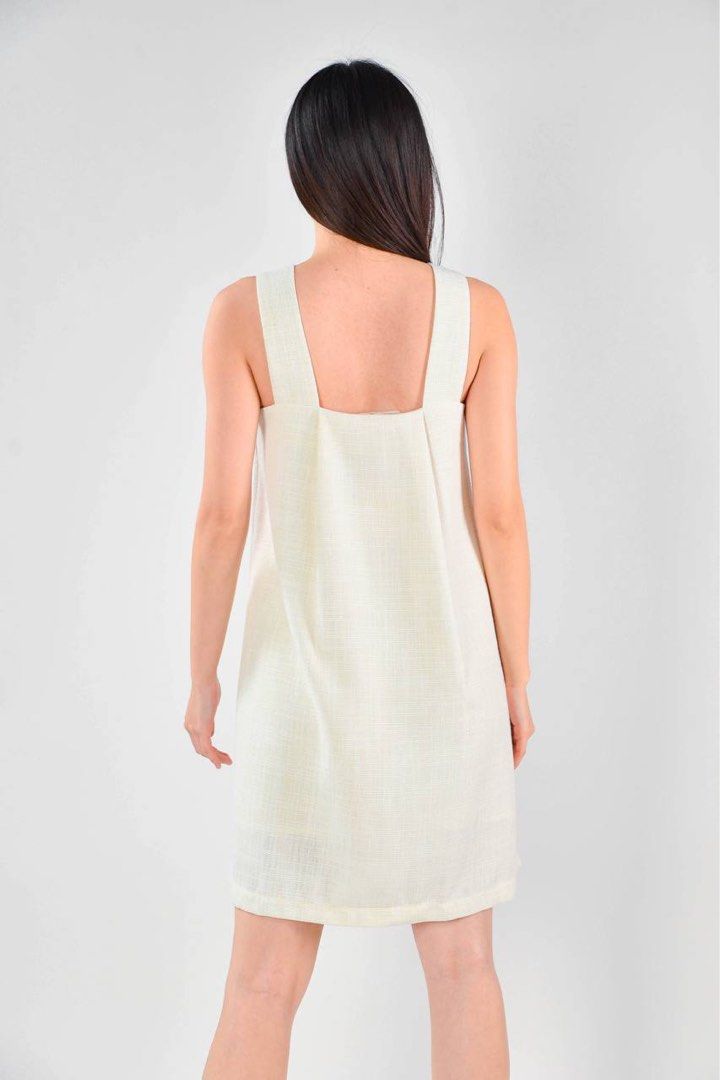 Trista Linen Shift Dress