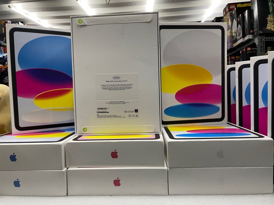 Apple Ipad 10th Generation 256gb wifi latest (Category: iPad) located in Manila. Submitted by agsbeagle888 (Listing ID 1219760102, Image 2). Description: Finish Silver Blue Pink Yellow Capacity 64GB 256GB Size and Weight2 Wi-Fi models Height: 9.79 inches (248.6 mm) Width: 7.07 inches (179.5 mm) Depth: 0.28 inch (7 mm) Weight: 1.05 pounds (477 grams) Buttons and Connectors Top button/Touch ID Volume buttons Front camera Microphone Rear camera Micr