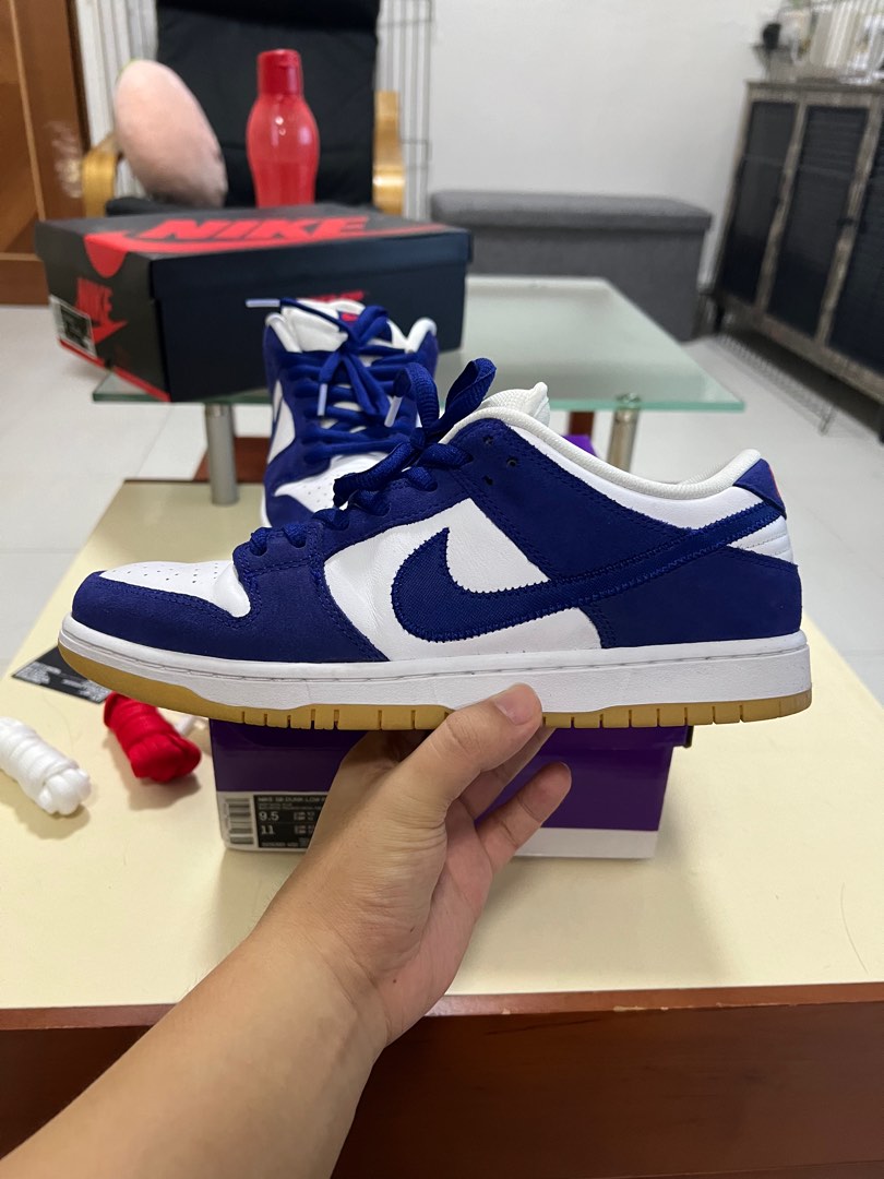 Nike SB Dunk Low Pro Premium 'Los Angeles Dodgers' Shoes - Unboxing & On  Foot 